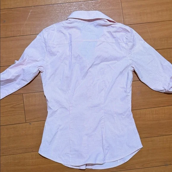 Forever 21 Pink and White Striped Shirt - Picture 6 of 6